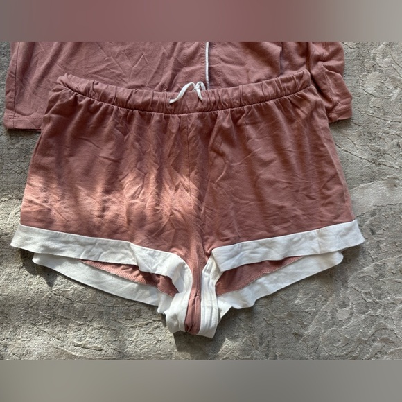 Cosabella Bella Pajama Set - Boxer Style - Size Medium - Blush - Picture 6 of 11